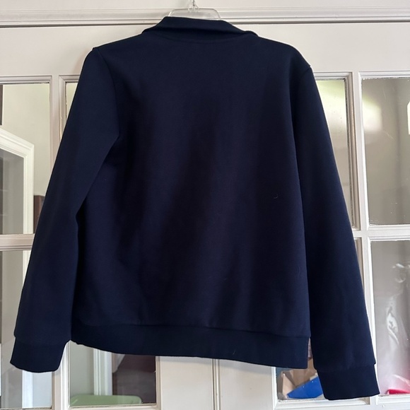 Tommy Hilfiger Navy Half-Zip Sweatshirt - Picture 2 of 2